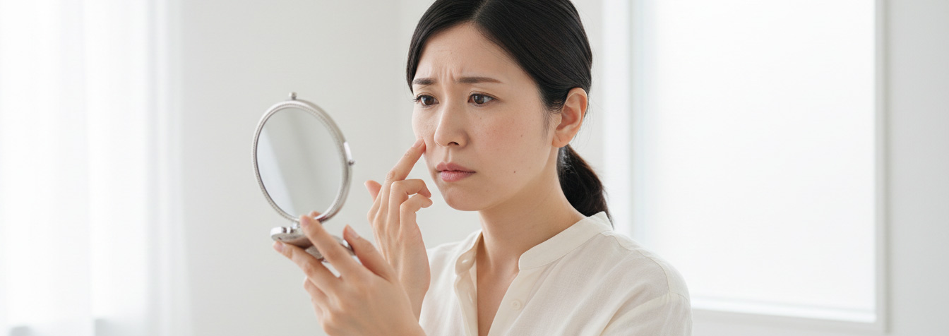 しみ・そばかす・肝斑に悩んでいる人の画像